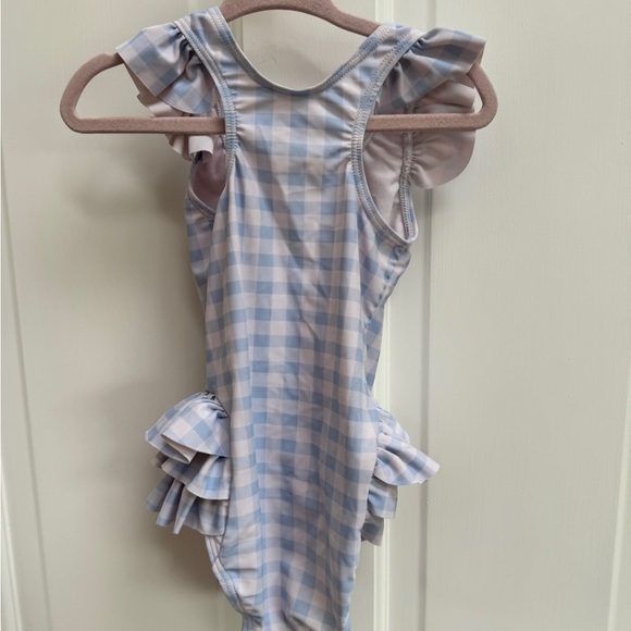 NWOT 2T Girls Red White & Blue Patriotic Little Miss American Pie One Piece - Picture 4 of 6